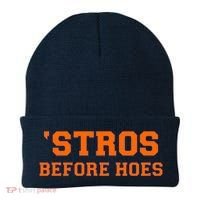 Baseball 'Stros Before Hoes Houston Beanie thumb 0