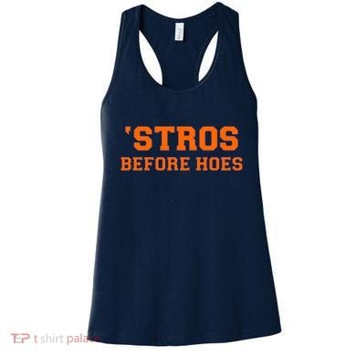 Baseball 'Stros Before Hoes Houston Women's Tank Top