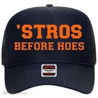 Baseball 'Stros Before Hoes Houston Hat thumb 0