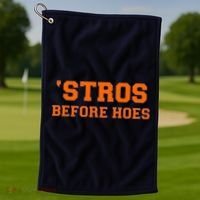 Baseball 'Stros Before Hoes Houston Golf Towel thumb 1