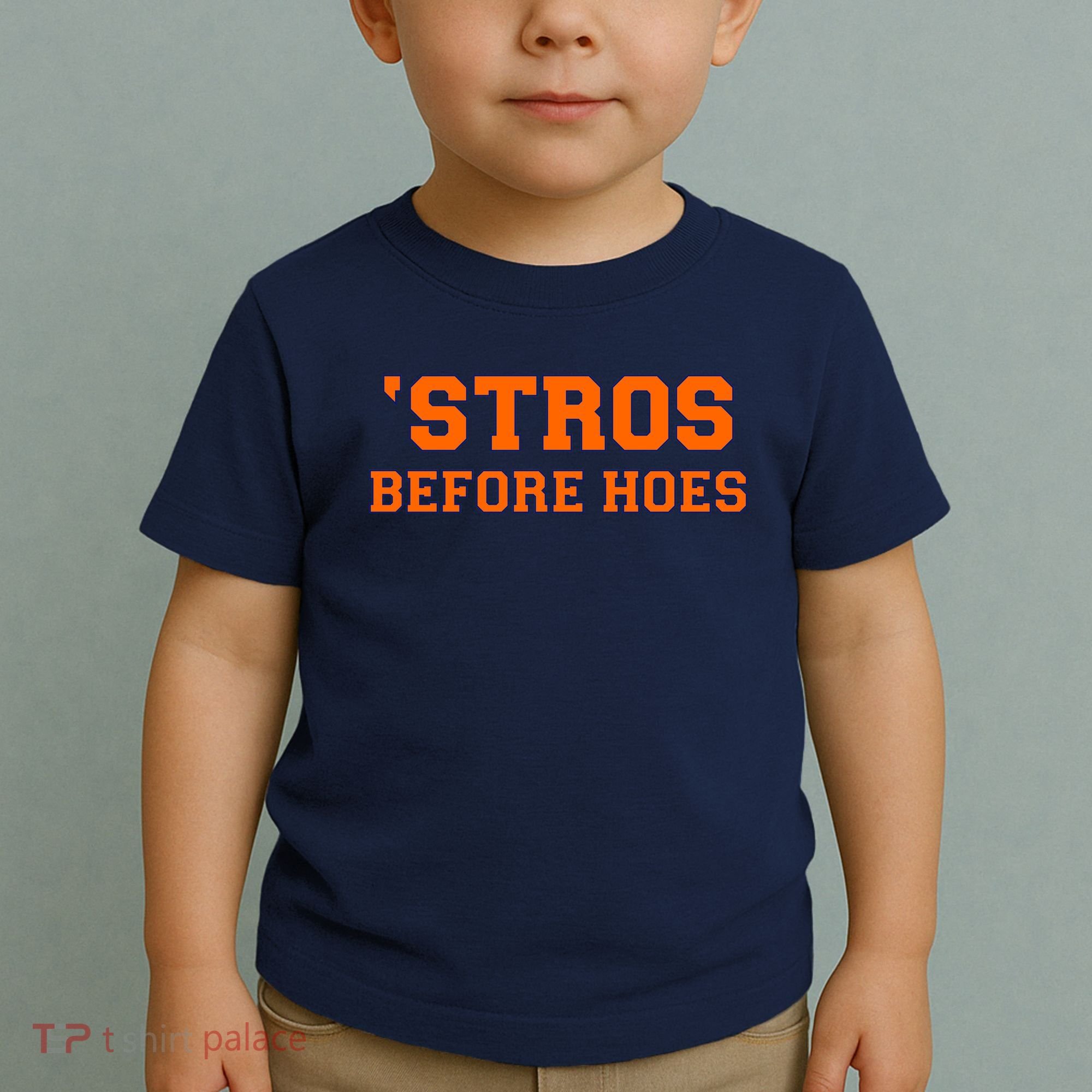 Baseball 'Stros Before Hoes Houston Toddler T-Shirt