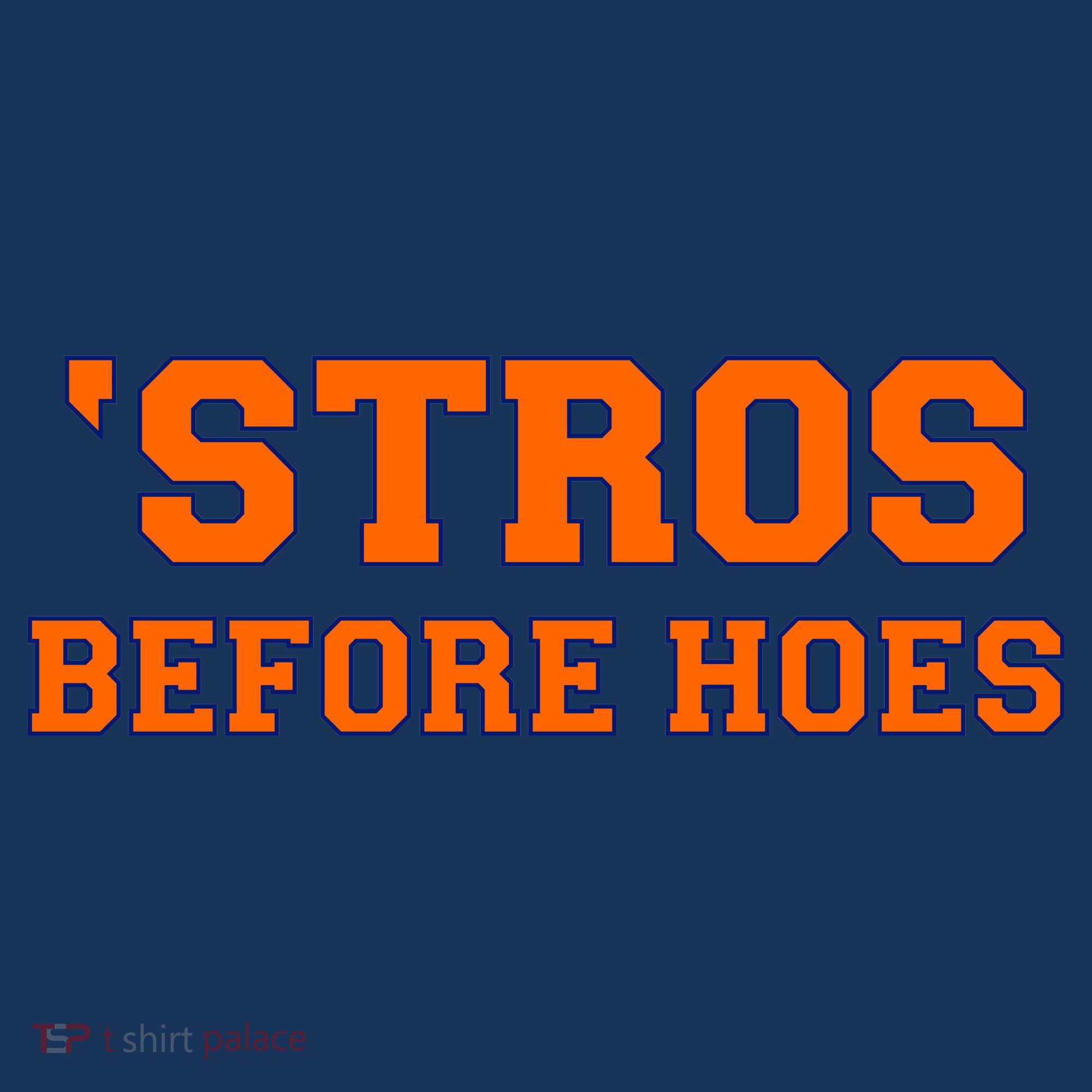 Baseball 'Stros Before Hoes Houston Toddler T-Shirt
