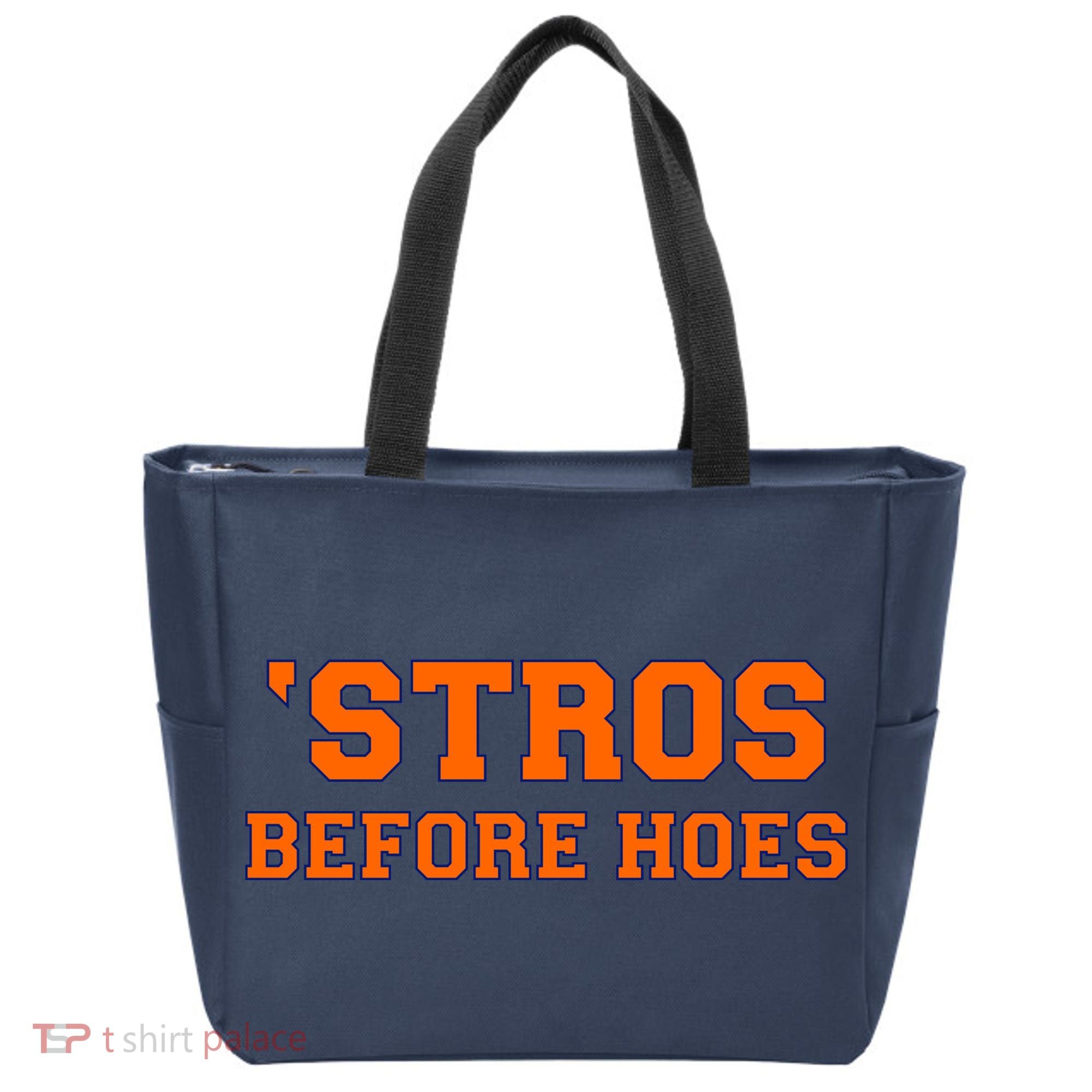 Baseball 'Stros Before Hoes Houston Tote Bag