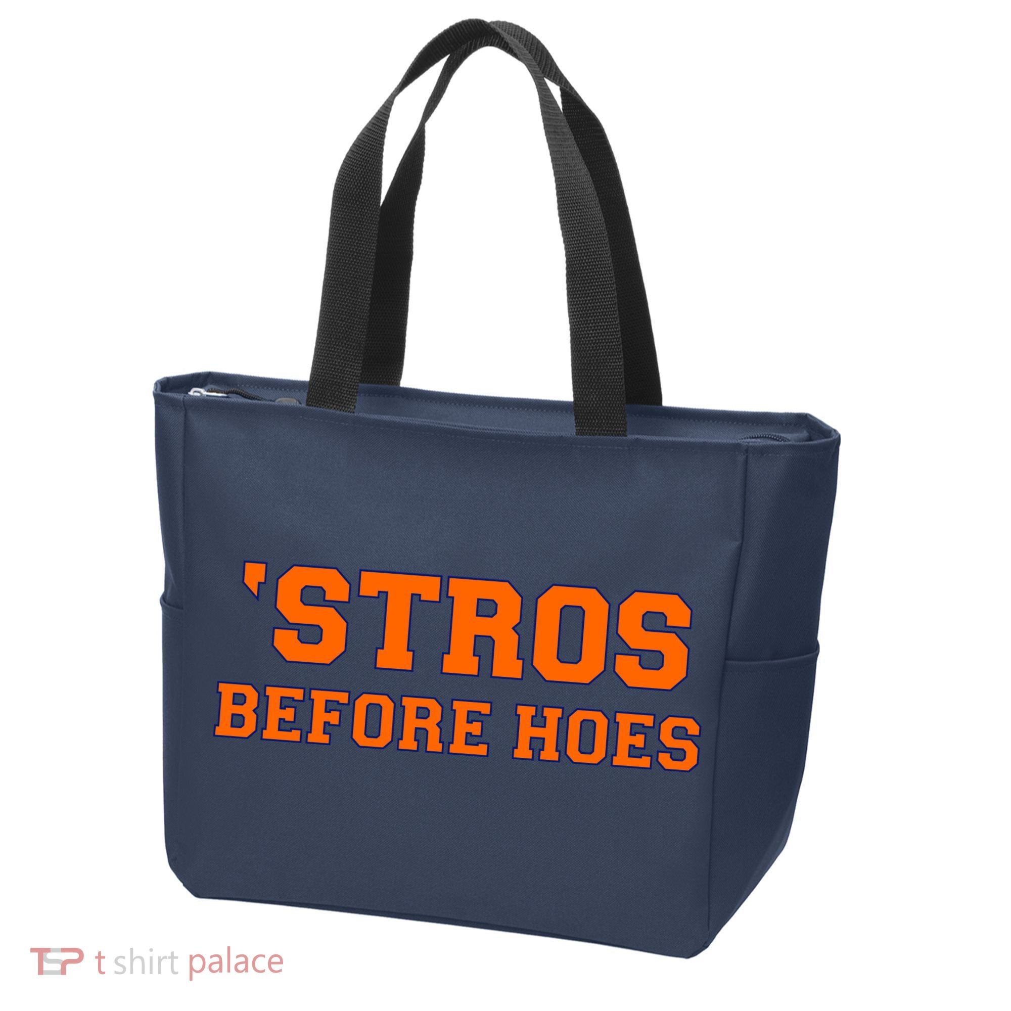 Baseball 'Stros Before Hoes Houston Tote Bag