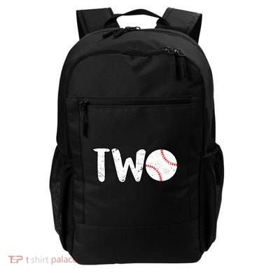 Baseball Two Years Old 2nd Birthday Backpack