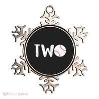 Baseball Two Years Old 2nd Birthday Ornament thumb 0