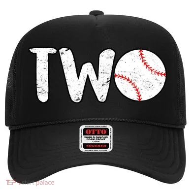 Baseball Two Years Old 2nd Birthday Hat