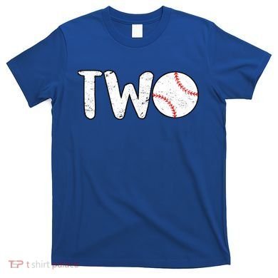 Baseball Two Years Old 2nd Birthday T-Shirt