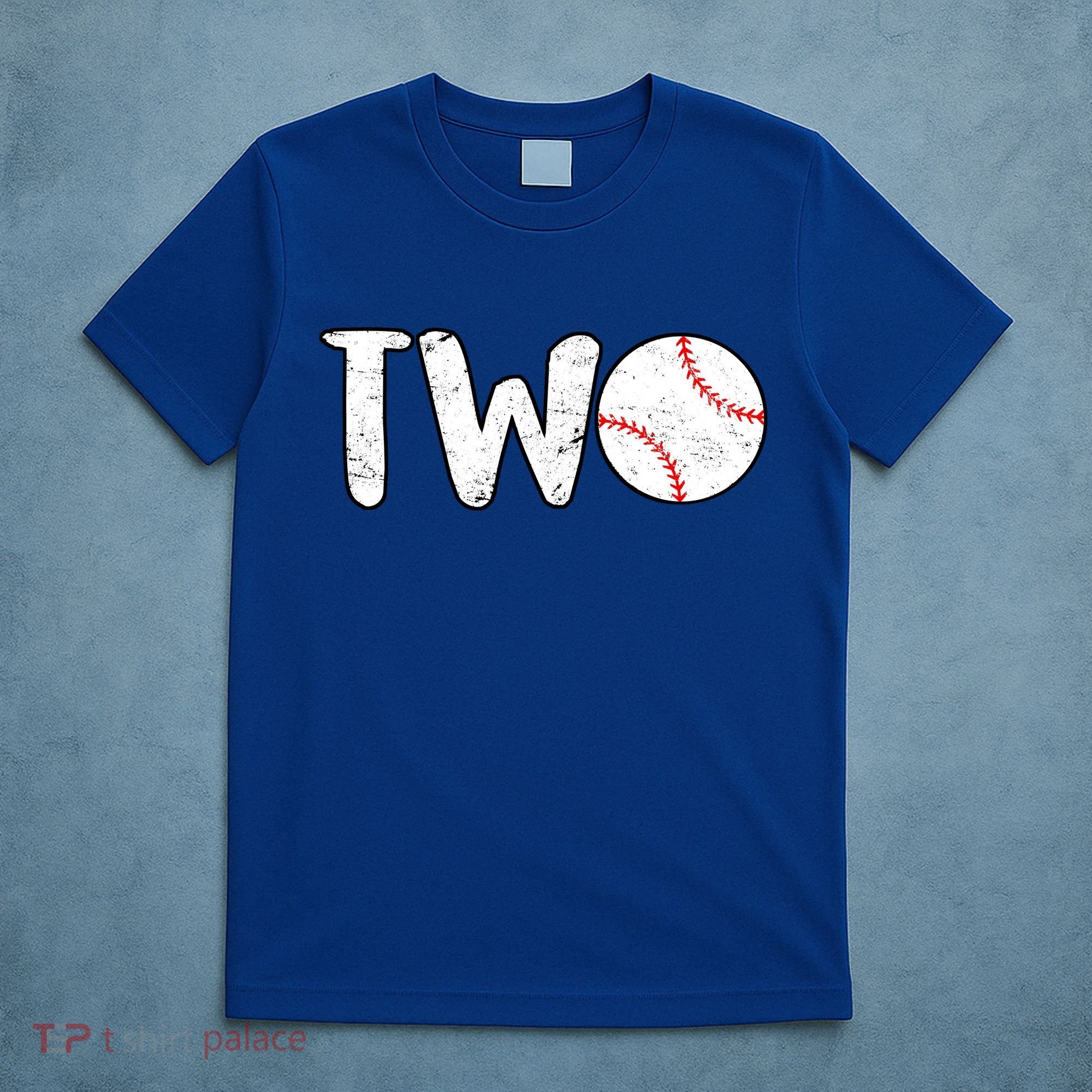 Baseball Two Years Old 2nd Birthday T-Shirt