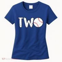 Baseball Two Years Old 2nd Birthday Women's T-Shirt thumb 0