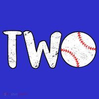 Baseball Two Years Old 2nd Birthday Kids Sweatshirt thumb 2