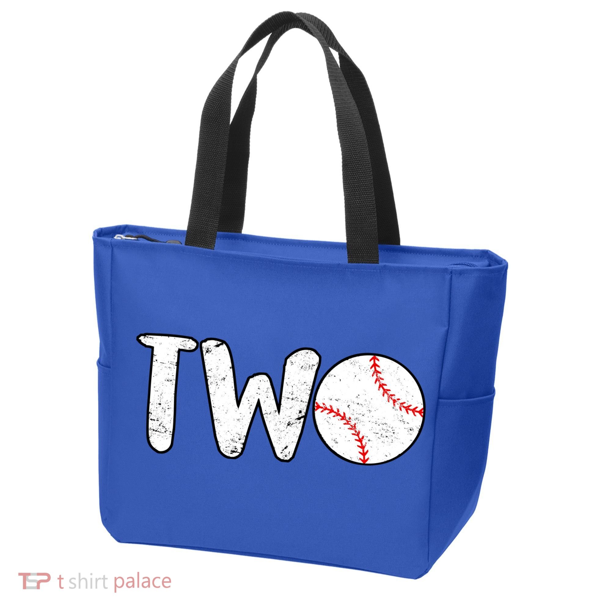 Baseball Two Years Old 2nd Birthday Tote Bag