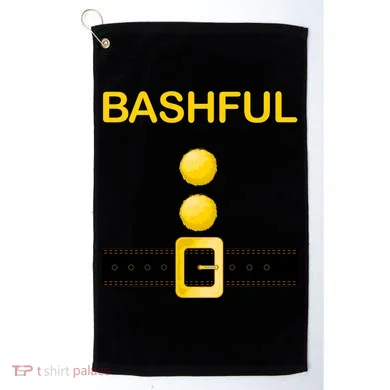 Bashful Dwarf Costume Golf Towel