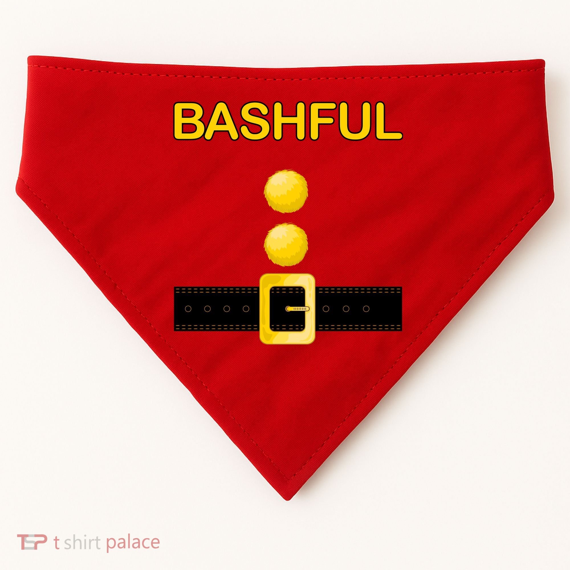 Bashful Dwarf Costume USA-Made Doggie Bandana