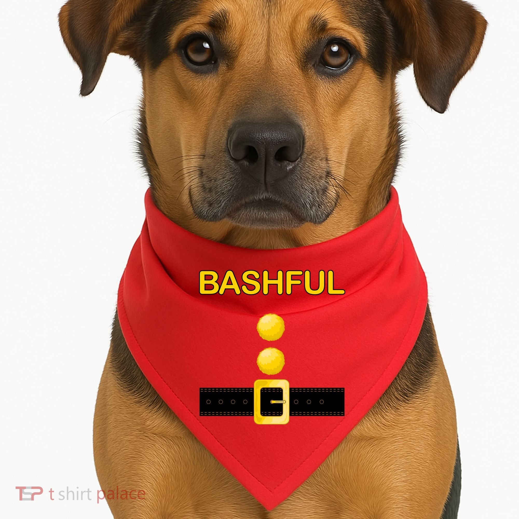 Bashful Dwarf Costume USA-Made Doggie Bandana