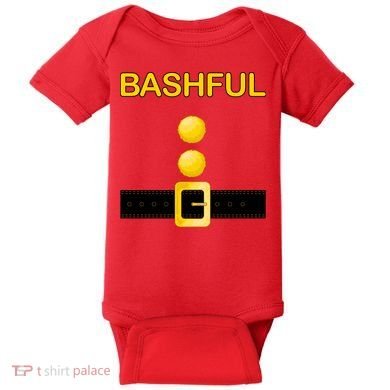 Bashful Dwarf Costume Baby Bodysuit