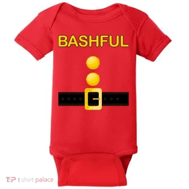Bashful Dwarf Costume Baby Bodysuit