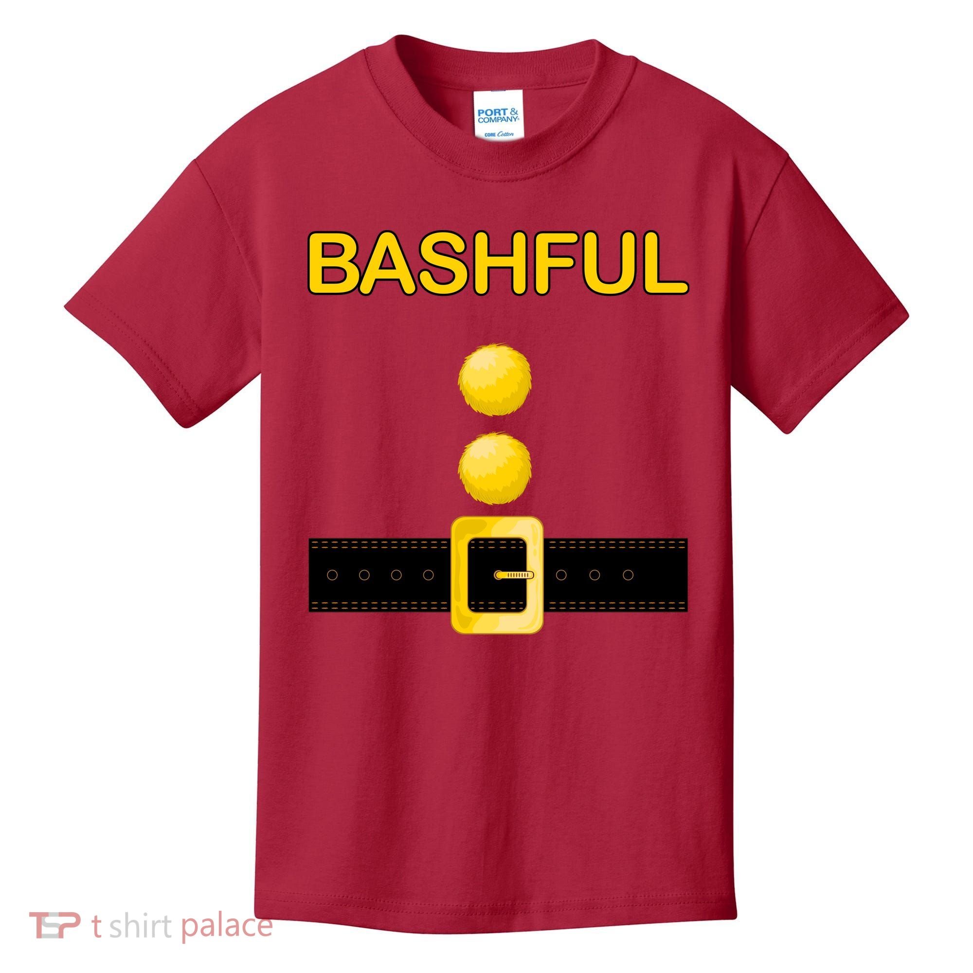 Bashful Dwarf Costume Kids T-Shirt