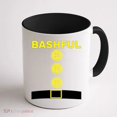 Bashful Dwarf Halloween Costume Coffee Mug back