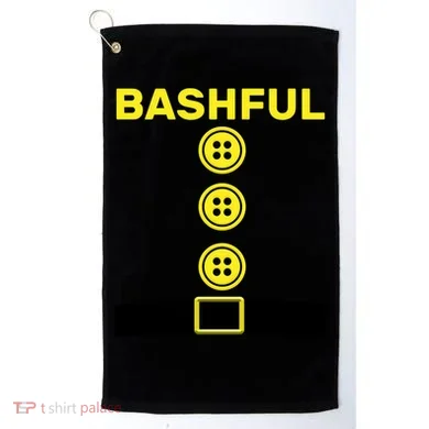 Bashful Dwarf Halloween Costume Golf Towel