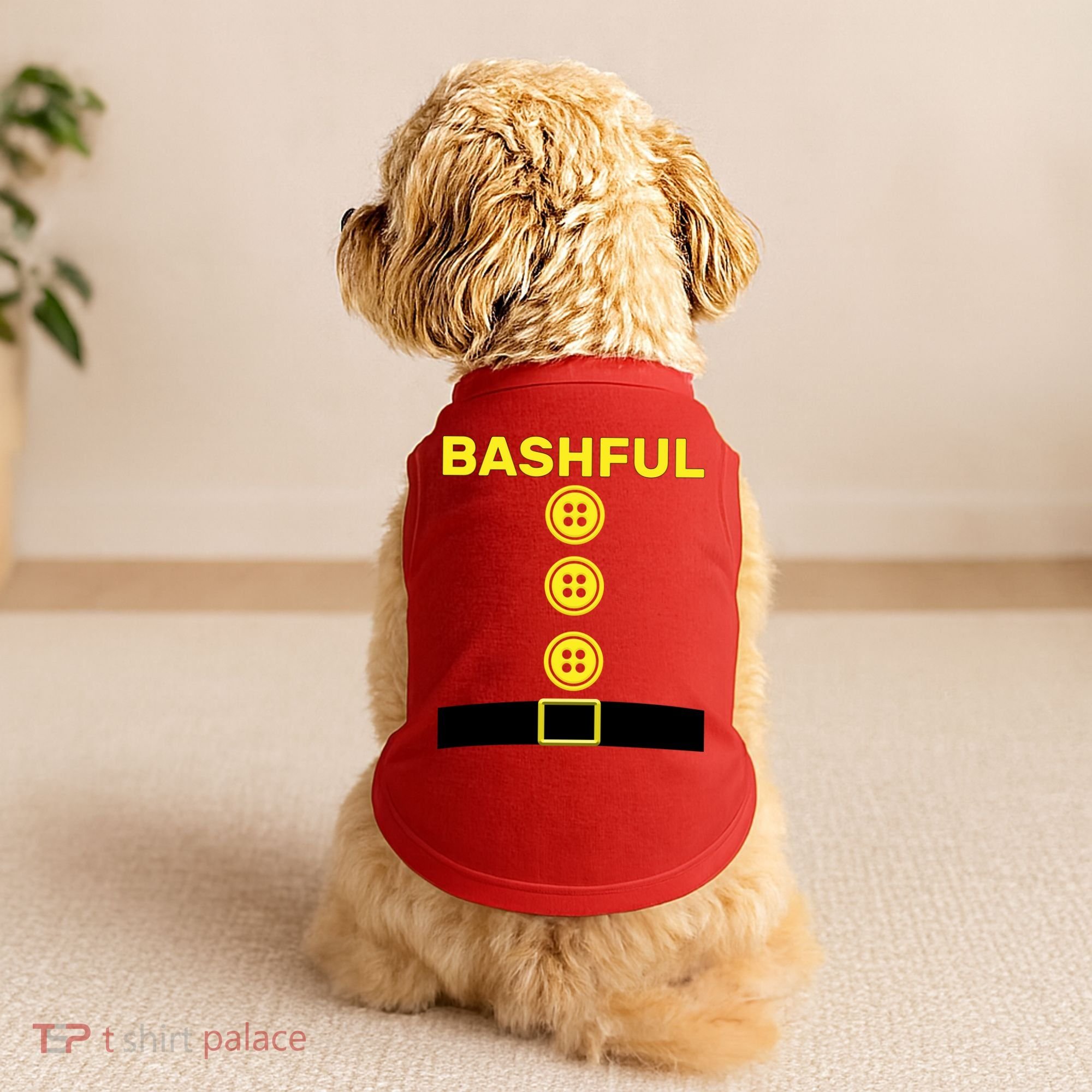 Bashful Dwarf Halloween Costume Doggie Tank