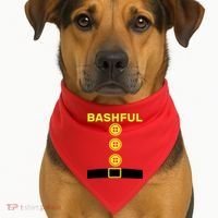 Bashful Dwarf Halloween Costume USA-Made Doggie Bandana thumb 1