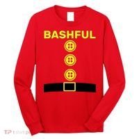 Bashful Dwarf Halloween Costume Long Sleeve Shirt thumb 0