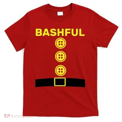 Bashful Dwarf Halloween Costume T-Shirt