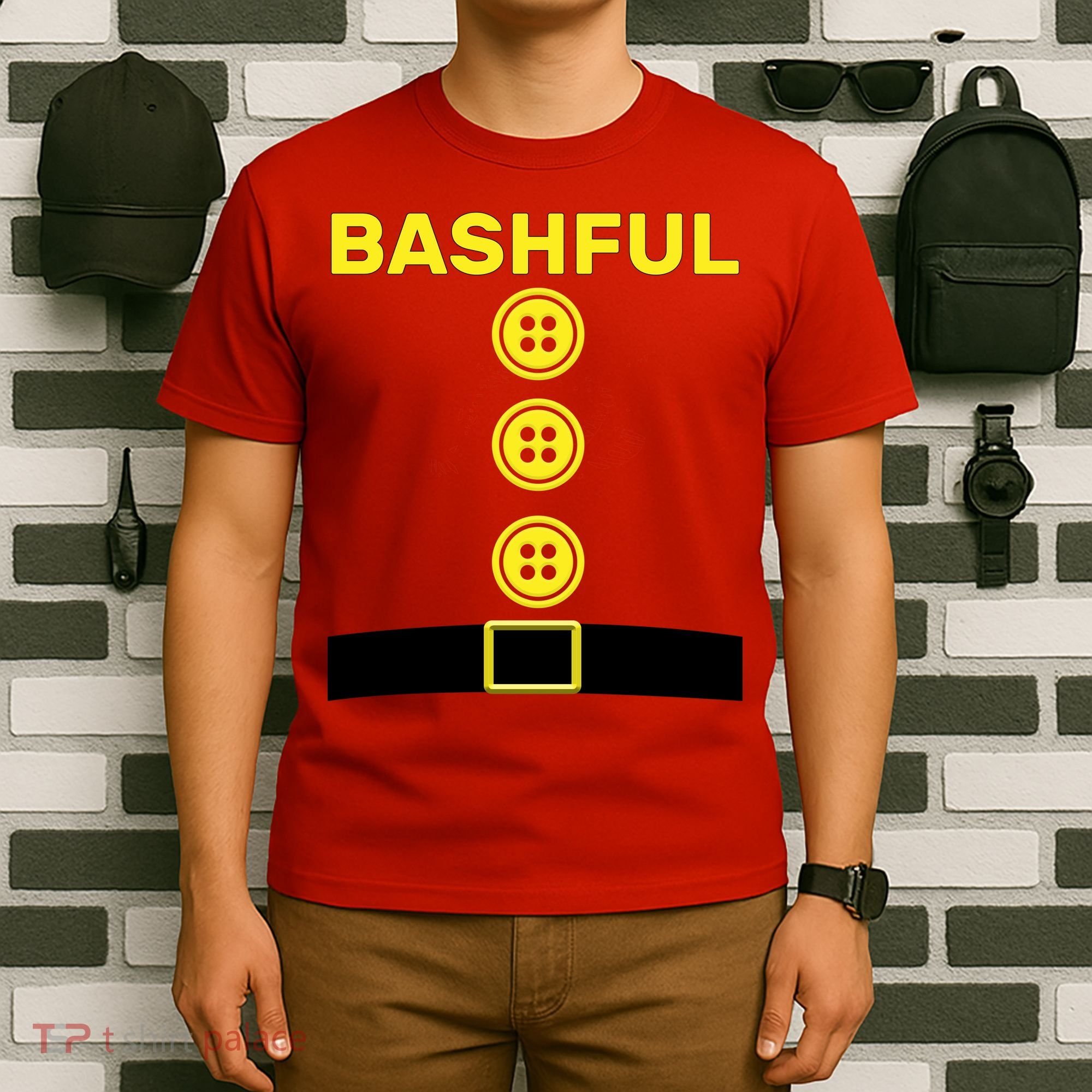 Bashful Dwarf Halloween Costume T-Shirt