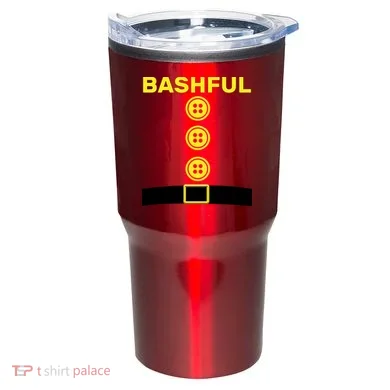 Bashful Dwarf Halloween Costume Tumbler