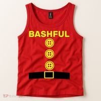 Bashful Dwarf Halloween Costume Tank Top thumb 2