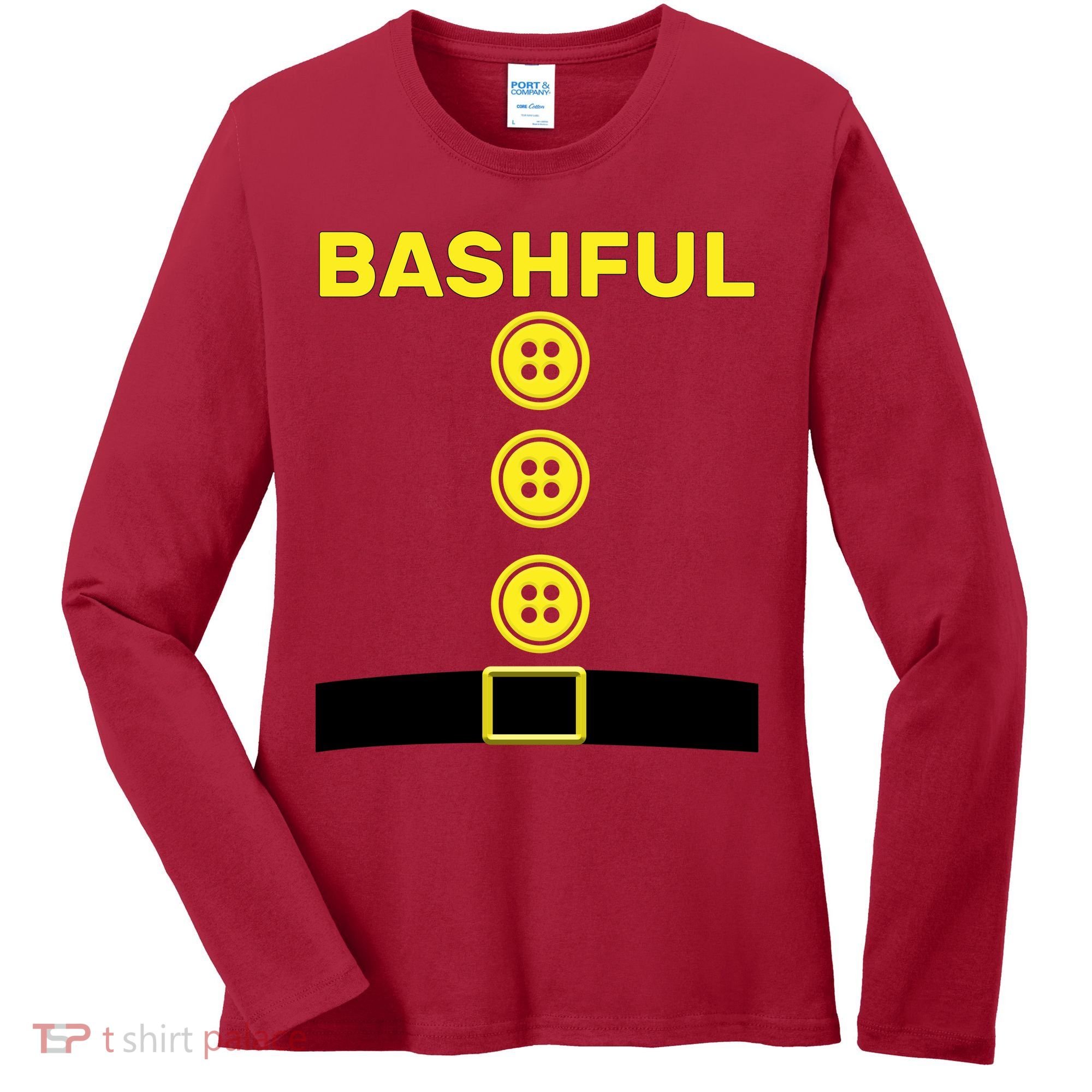 Bashful Dwarf Halloween Costume Women's Long Sleeve Shirt