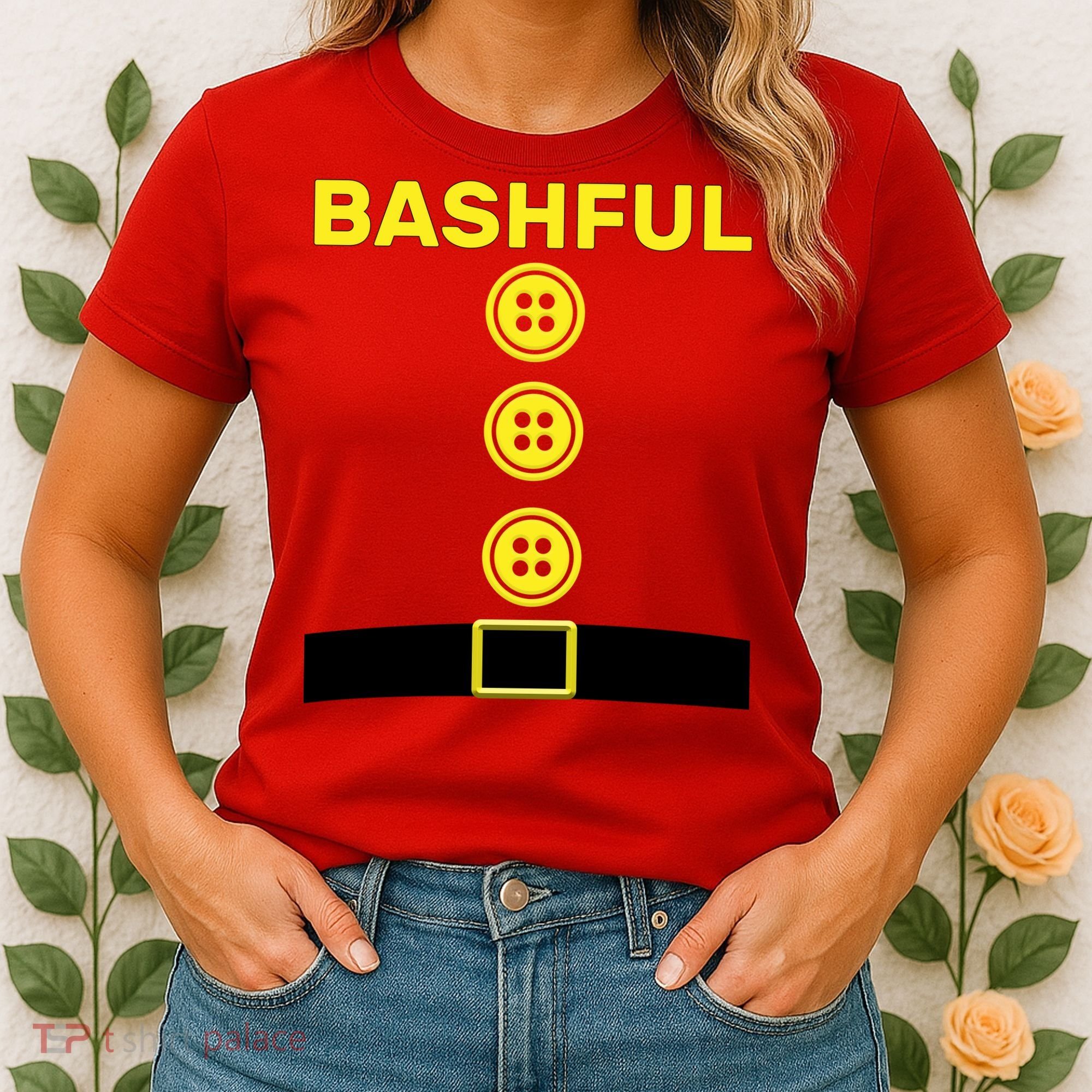 Bashful Dwarf Halloween Costume Women's T-Shirt