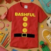 Bashful Dwarf Halloween Costume Kids T-Shirt thumb 3