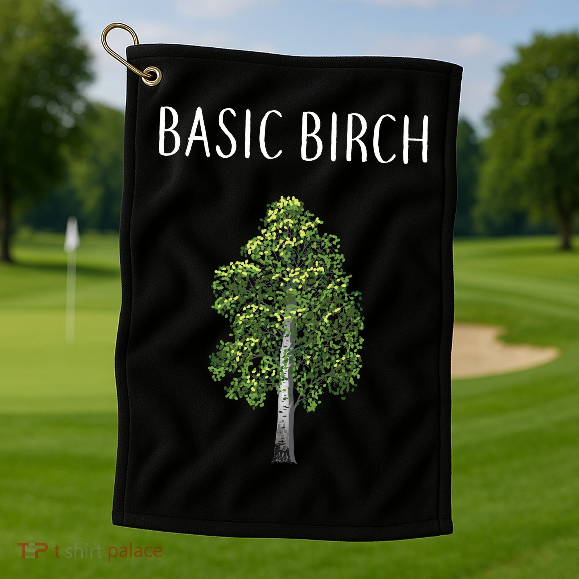 Basic Birch Golf Towel