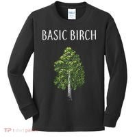 Basic Birch Kids Long Sleeve Shirt thumb 0