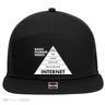 Basic Human Needs Pyramid 7 Panel Mesh Trucker Snapback Hat