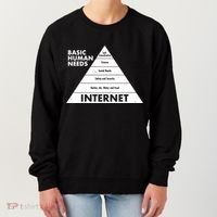 Basic Human Needs Pyramid  Women's Sweatshirt thumb 0