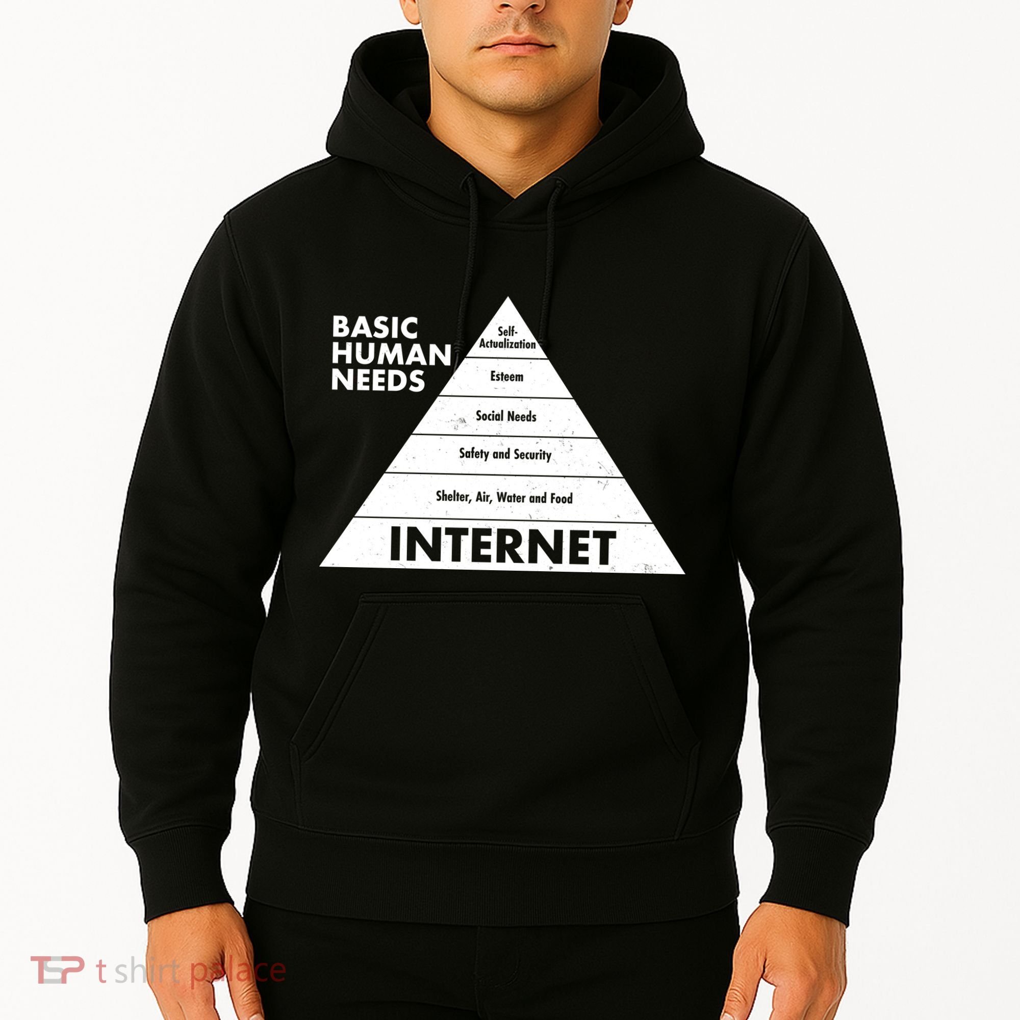 Basic Human Needs Pyramid  Hoodie