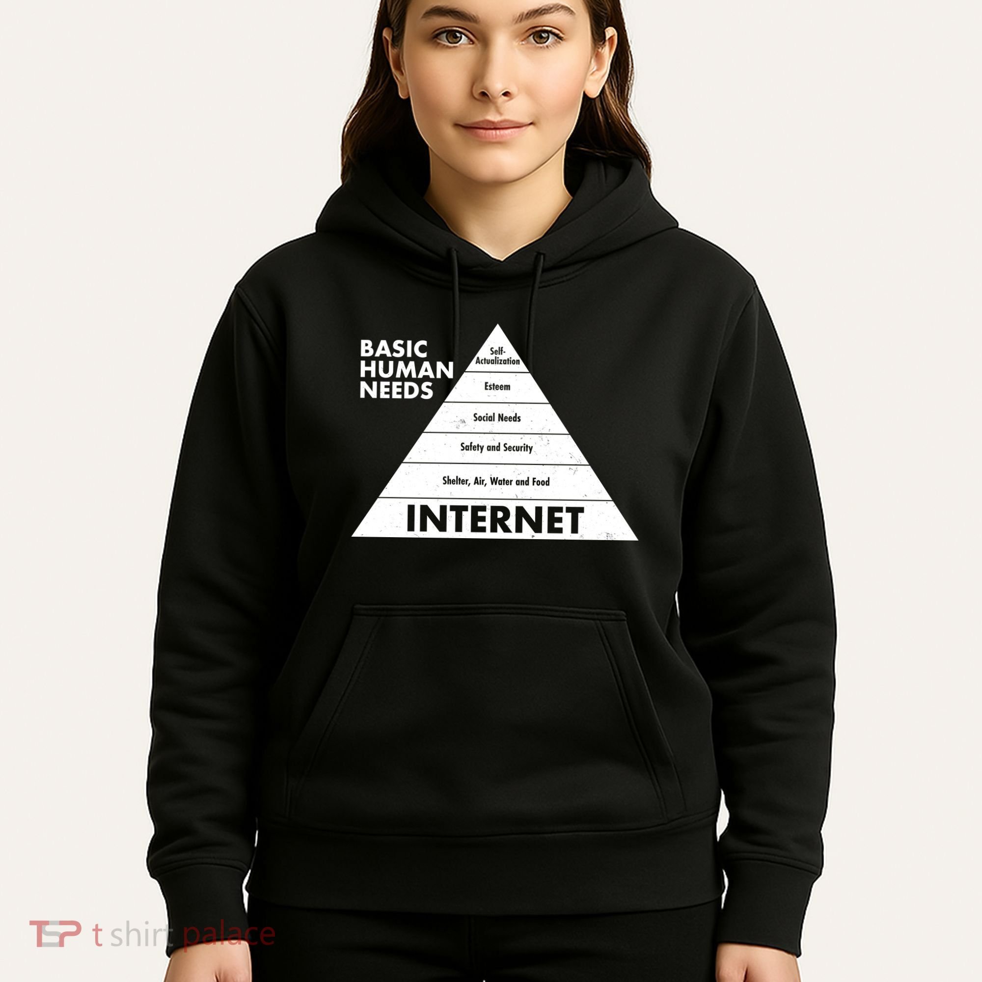 Basic Human Needs Pyramid  Hoodie