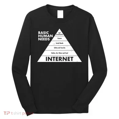 Basic Human Needs Pyramid Long Sleeve Shirt