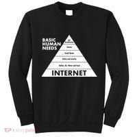 Basic Human Needs Pyramid  Sweatshirt thumb 0