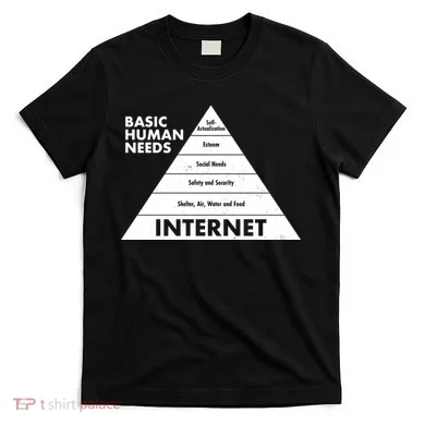Basic Human Needs Pyramid  T-Shirt