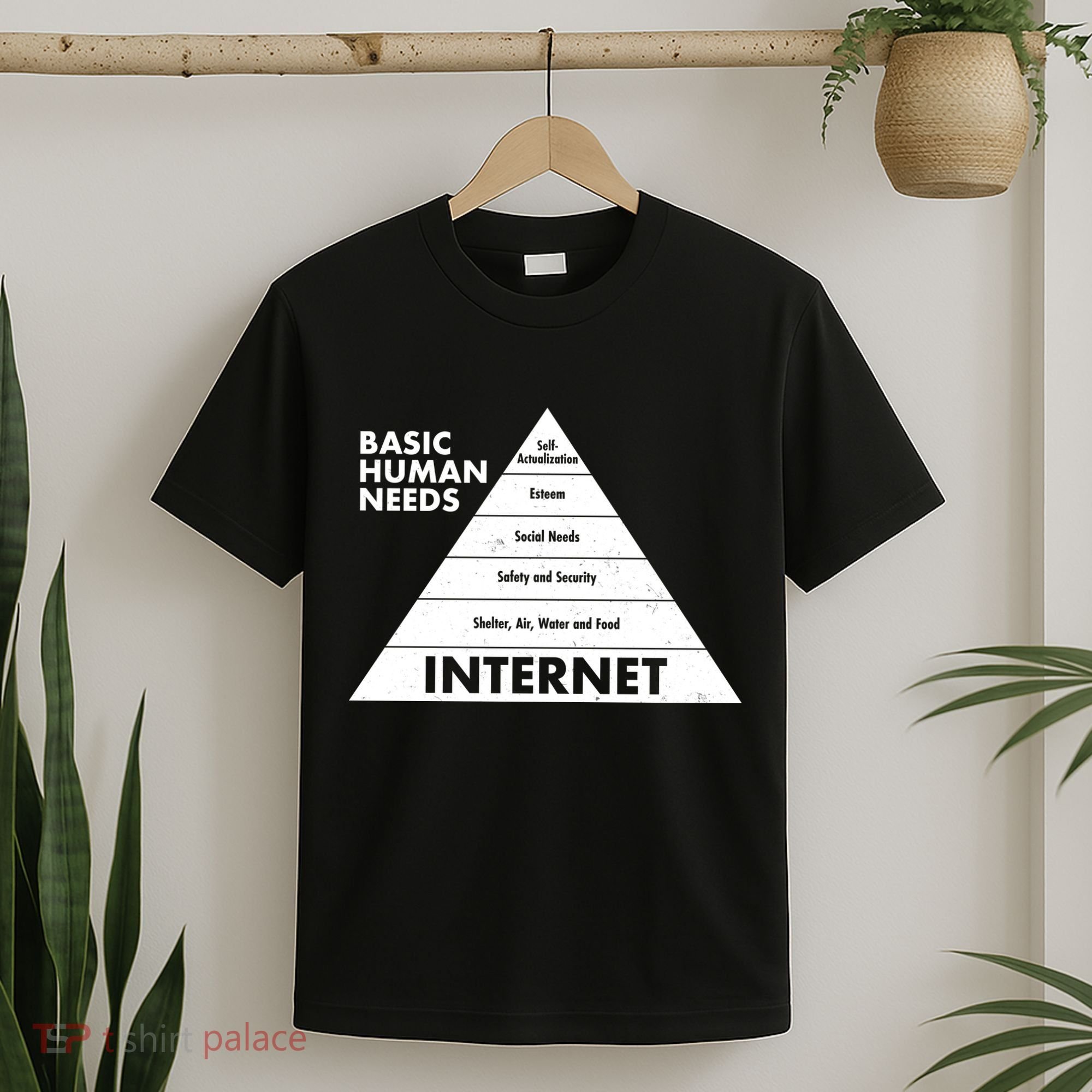 Basic Human Needs Pyramid  T-Shirt