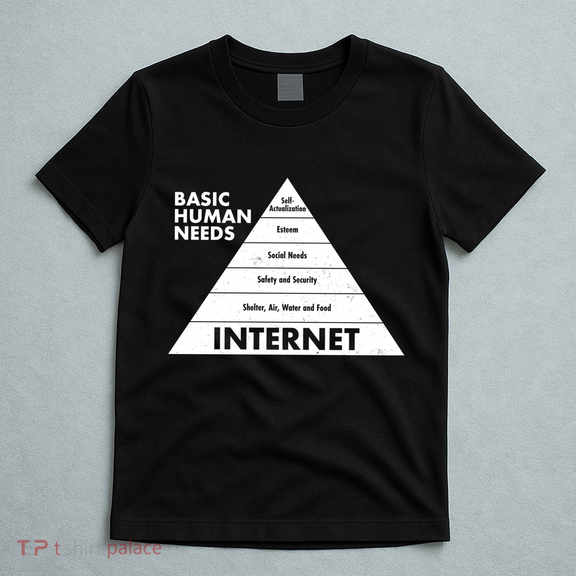 Basic Human Needs Pyramid  T-Shirt