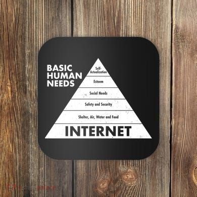 Basic Human Needs Pyramid  Coaster