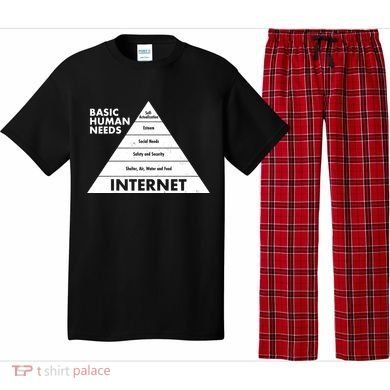 Basic Human Needs Pyramid  Pajama Set