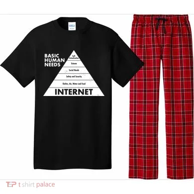 Basic Human Needs Pyramid  Pajama Set