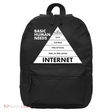Basic Human Needs Pyramid  16 in Basic Backpack