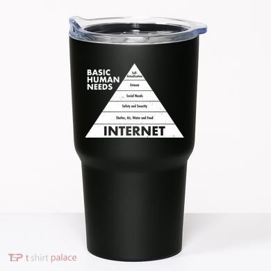 Basic Human Needs Pyramid  Tumbler